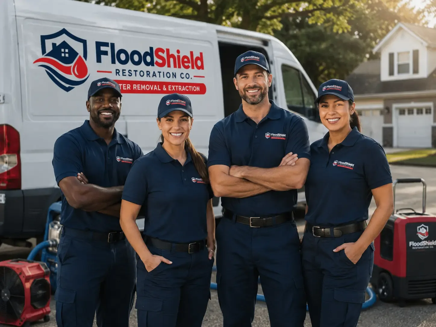 Flood Damage Restoration company in Clark, PA